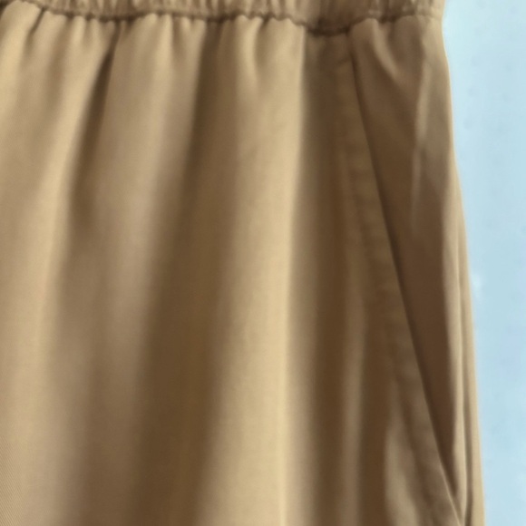 Banana Republic | Tencil Pull On 4”Inseam High Waist Tan Dressy Shorts - Picture 7 of 11